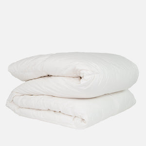 Marshmallow White Mediumweight Duck Down Comforter