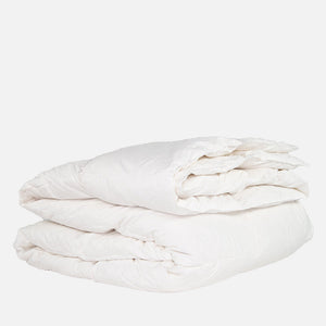 Marshmallow White Lightweight Duck Down Comforter