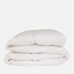 Marshmallow White Lightweight Duck Down Comforter
